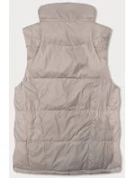 Obojstranná béžová dámska vesta (2383)