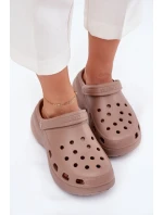 Dámské Pěnové Sandály Na Masivní Podešvi Big Star model 21703070 Tmavě béžové - Big Star Shoes
