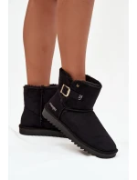Śniegowce Damskie Z Klamrą Wrangler 20253091.25Y Czarne