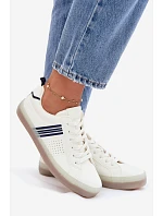 Eko kožené dámské tenisky Big Star model 22074741 Bílé - Big Star Shoes