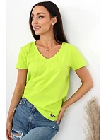 Dámske tričko s krátkym rukávom Serek brown - Off Pink