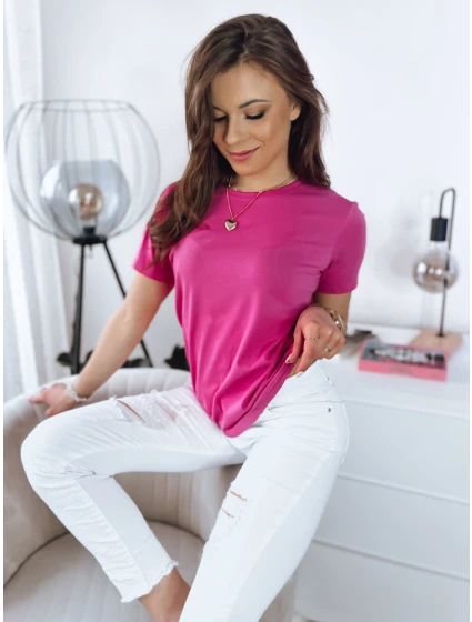 Dámské tričko MAYLA růžové Dstreet model 21968024 - FashionStreet