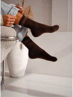 Milena ponožky 0071-009 Polovičné froté Unique 38-41