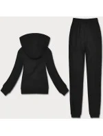 Čierny dámsky polarový komplet (ZCH2212)