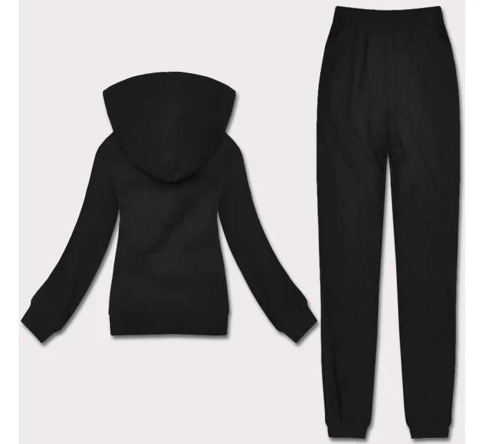 Čierny dámsky polarový komplet (ZCH2212)