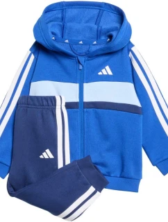 Detská tepláková súprava adidas Essentials Tiberio 3 Stripes Fleece blue KC6004