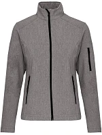 K 400 Dámská 3vrstvá softshellová bunda model 22508632 marl grey - Kariban