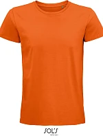 SOL'S Pioneer Men Pánske tričko z organickej bavlny 25.3565 oranžové