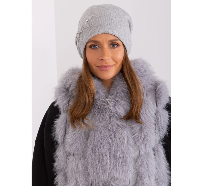 Czapka AT CZ model 18990779 szary - FPrice