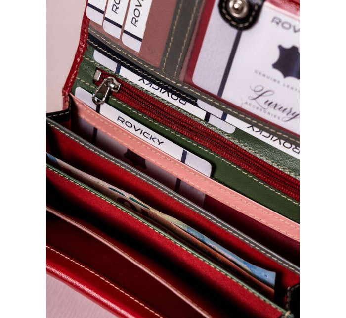 Dámske peňaženky [DH] RD 08 GCL červená