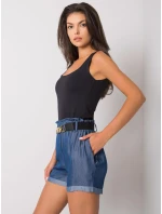 DHJ SN 13189 šortky.05P tmavo modrá