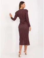 Šaty IT SK  bordó model 21441174 - FPrice