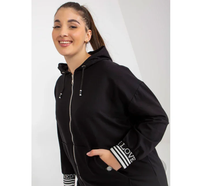 Mikina RV BL 8190.09P čierna Mikina RV BL 8190.09P čierna