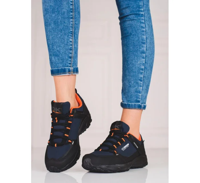 Dámske trekingové topánky I096N/OR - DK Dámske trekingové topánky I096N/OR - DK