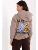 Mikina s kapucňou model 218213 Podúroveň