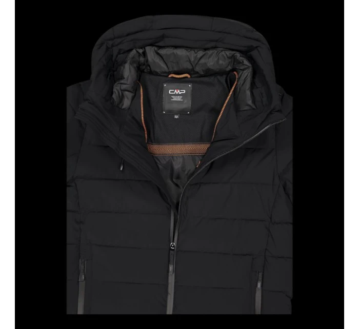Pánská sportovní zateplená zimní bunda s kapucí černá model 21350644 - CMP