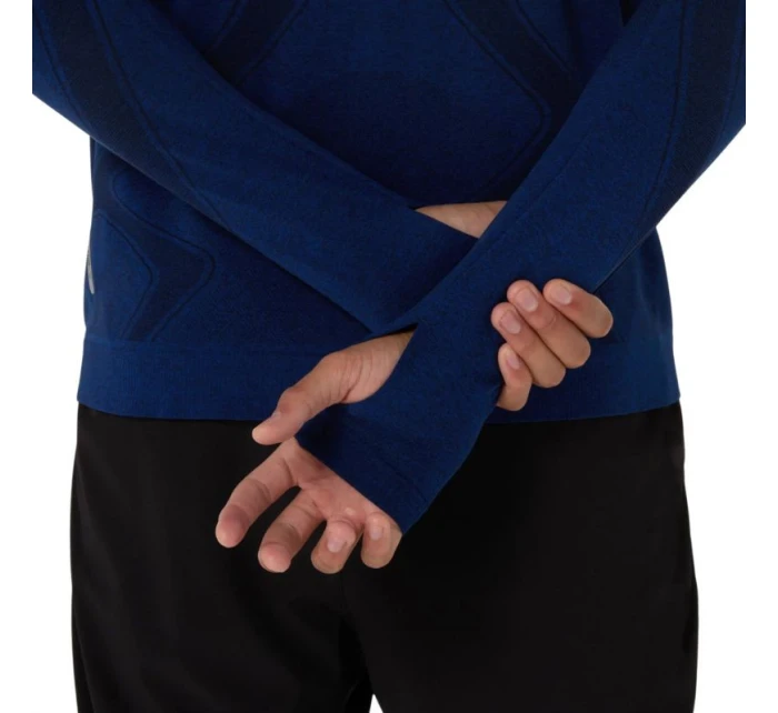 ASICS Road Seamless LS Top 2011D356-400 Navy Blue L