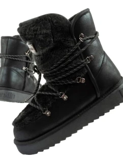 dámské sněhové boty zimní módní model 21395262 zateplené černé dámské - D.Franklin