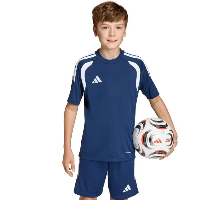 Adidas Tiro 26 League detské tričko námornícka modrá a biela KB1323 Adidas Tiro 26 League detské tričko námornícka modrá a biela KB1323