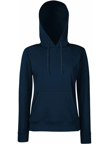 Fruit of the Loom Classic Lady-Fit Hooded Sweat Dámska mikina s kapucňou 16.2038 tmavomodrá Fruit of the Loom Classic Lady-Fit Hooded Sweat Dámska mikina s kapucňou 16.2038 tmavomodrá