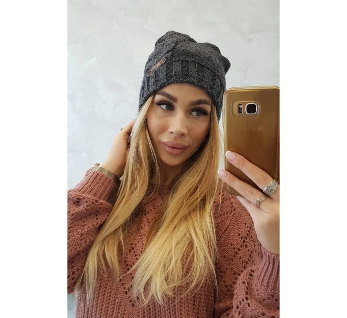 Fleecová čepice  graphite model 18751377 - K-Fashion