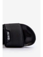 Lekkie Klapki Męskie Big Star NN174694 Czarne