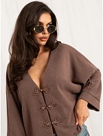 Sweter MI SW model 22340797 ciemny bezowy - FPrice