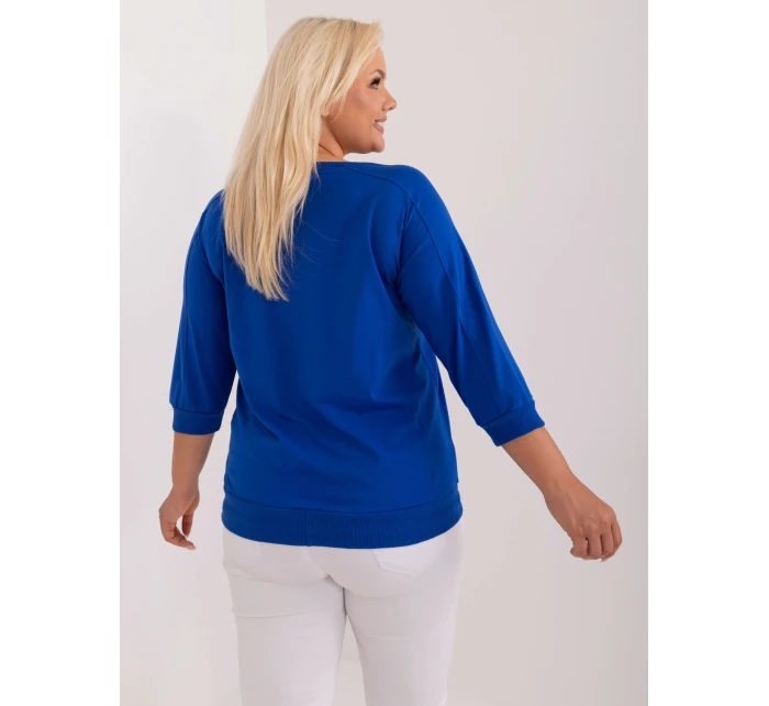 Blúzka RV BZ 8984.31 kobaltovo modrá Blúzka RV BZ 8984.31 kobaltovo modrá