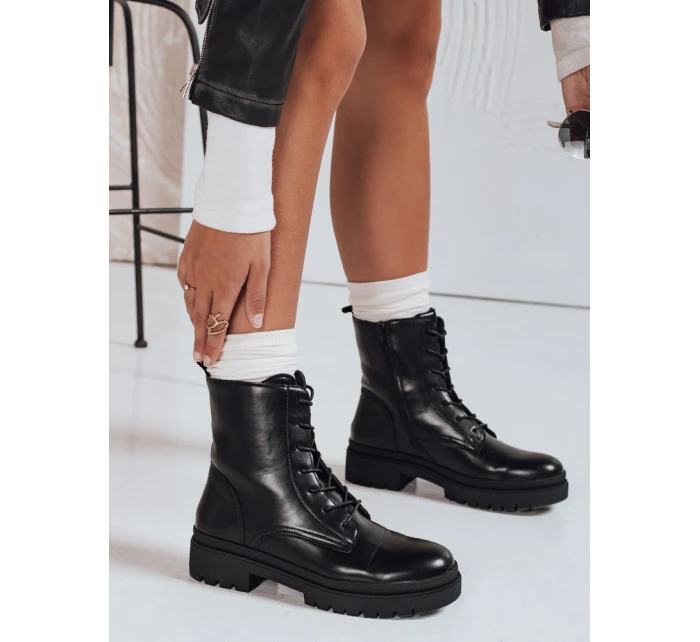 Dámske čižmy STYLOBOSS black FashionStreet ZY0521 Dámske čižmy STYLOBOSS black FashionStreet ZY0521