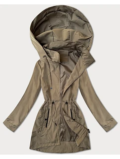 Dámska prechodná bunda bez zateplenia J Style beige (16M9251-84)