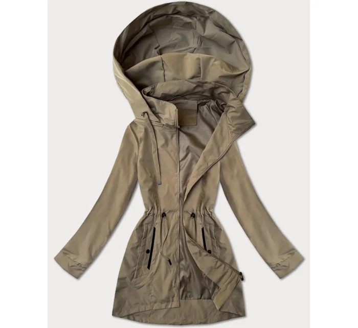 Dámska prechodná bunda bez zateplenia J Style beige (16M9251-84)