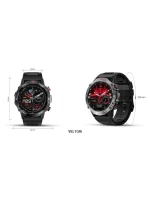 VELTORI VT110-1 Smartwatch Čierny silikónový remienok VELTORI VT110-1 Smartwatch Čierny silikónový remienok
