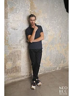 Men Pánské piqué polo night blue model 22500584 - NEOBLU