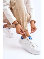 Damskie Sportowe Buty Biało-Niebieskie Be First! Damskie Sportowe Buty Biało-Niebieskie Be First!