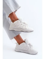 Dámské tenisky z ekologické kůže bílé model 21657149 - Boto Dámské tenisky z ekologické kůže bílé model 21657149 - Boto