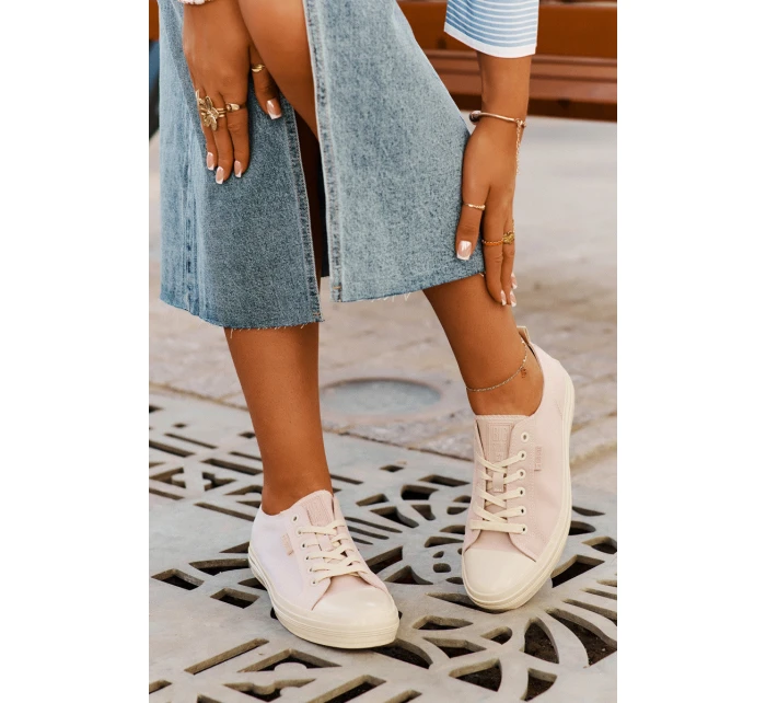 Trampki Damskie Big Star RR274732 Jasnoróżowe