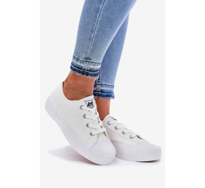 Dámské Tenisky Na Platformě Bílé ISLA C WOMEN LOW model 21695920 - Lee