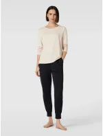 Dámske tričko UW0UW04985 ABH krémové - Tommy Hilfiger Dámske tričko UW0UW04985 ABH krémové - Tommy Hilfiger