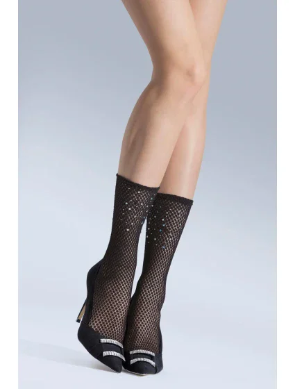 Dámské ponožky s kamínky model 17232839 05 - Knittex Dámské ponožky s kamínky model 17232839 05 - Knittex