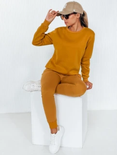 Dámsky teplákový komplet FITT camel FashionStreet AY0505