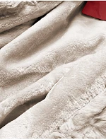 Parka s kožušinovou podšívkou tmavočervená (5M763-6) Parka s kožušinovou podšívkou tmavočervená (5M763-6)