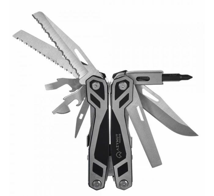 AZYMUT Trohon multitool - 12 nástrojov + 8 bitov + krabica (H-P2010121)
