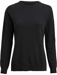 Casual Sweater Women Dámský pletený svetr black model 22460629 - James Harvest