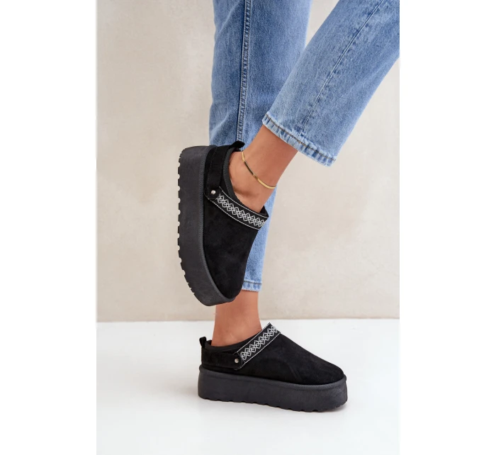 Sněhule S Dekorativním Černé model 21681011 - Boto Sněhule S Dekorativním Černé model 21681011 - Boto