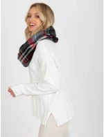 Tunelový šál AT KM 1402.20 šedá čierna