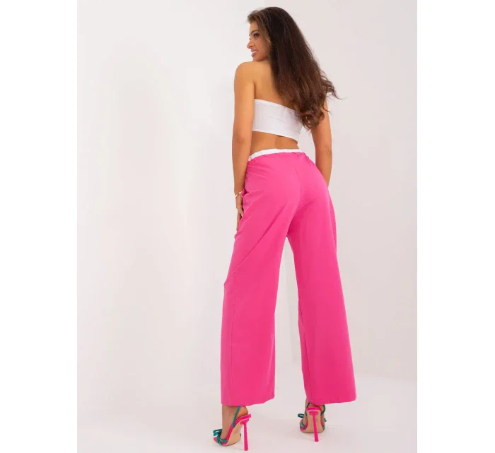 Spodnie DHJ SP model 21175319 fuksjowy - FPrice Spodnie DHJ SP model 21175319 fuksjowy - FPrice