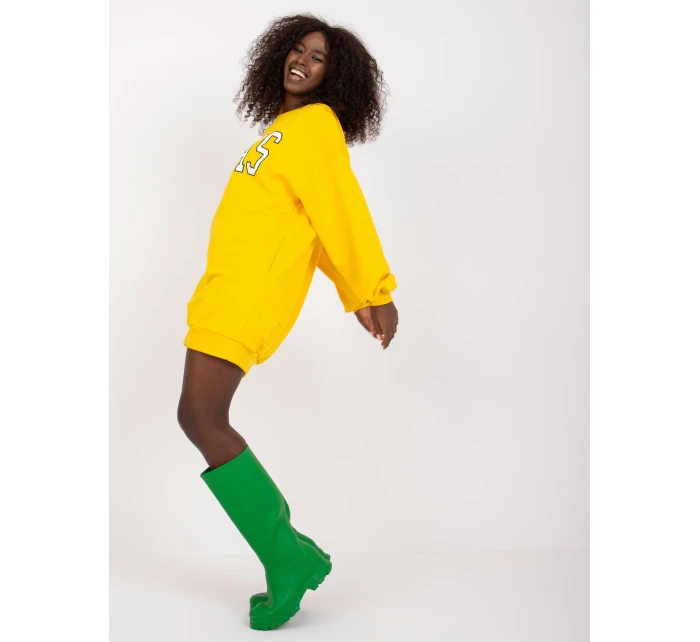 Mikina EM BL model 17121216 žlutá - FPrice Mikina EM BL model 17121216 žlutá - FPrice