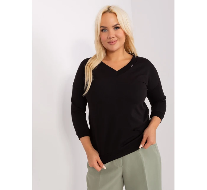 Bluzka RV BZ model 21817441 czarny - FPrice Bluzka RV BZ model 21817441 czarny - FPrice