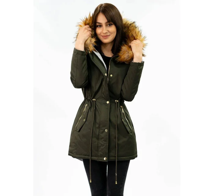 DWUSTRONNA ZIMOWA PARKA DAMSKA Z KAPTUREM model 21242265 - S'WEST