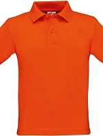 B&C Safran /kids Detské polo tričko z piké 01.0486 tekvicovo oranžové